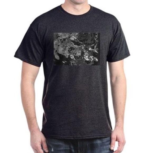 Kbrooksnart1 - Cell Grey Crew Neck Tshirt - Picture 3 of 6